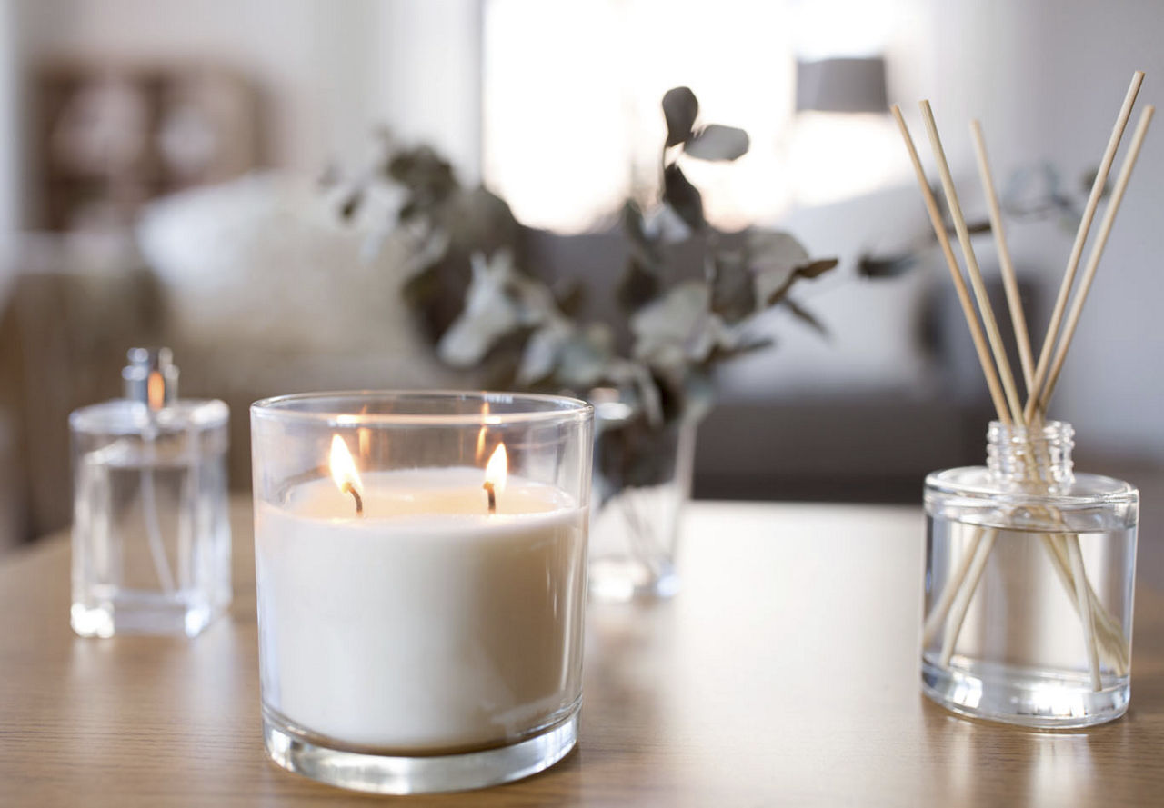 Candles in living room  | Blog | Greystar